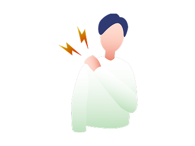 右肩関節の運動制限について